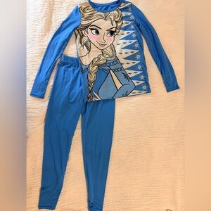 Cuddl Duds Kids Pajama Set - Blue with Character Design